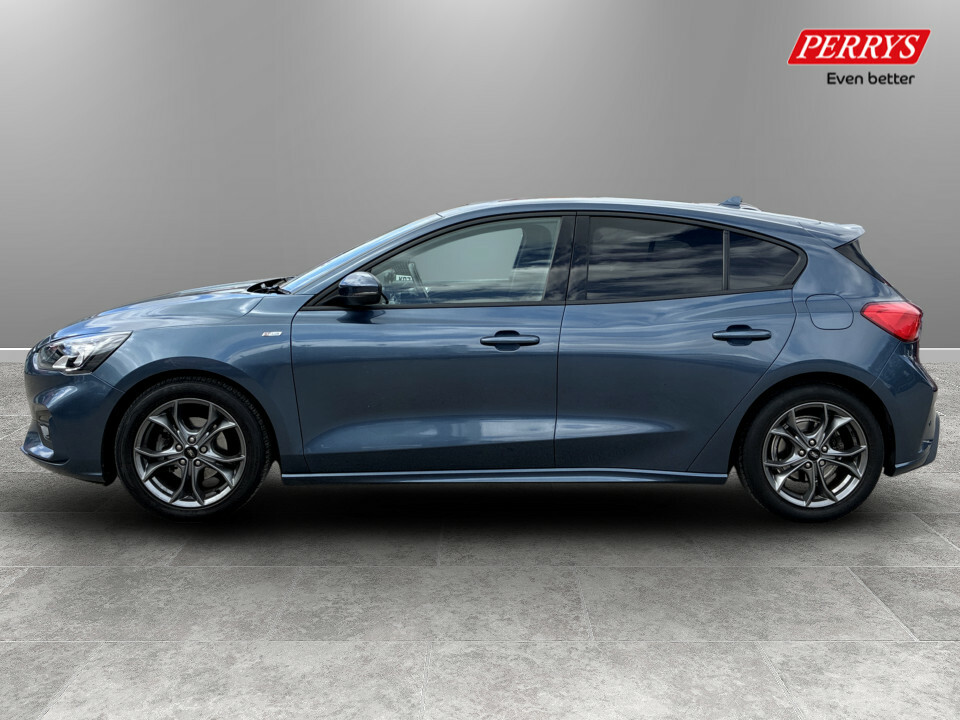 Ford Focus 1.0 Ecoboost 125 St-line Edition BJ21XHM Blue #4