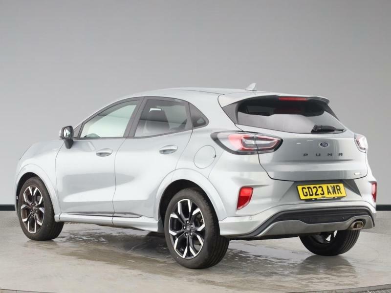 Ford Puma 1.0 Ecoboost Hybrid Mhev 155 St-line X GD23AWR Silver #2