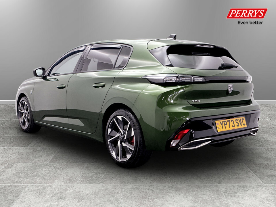 Peugeot 308 1.2 Puretech Allure Premium Eat8 YP73SVC Green #5