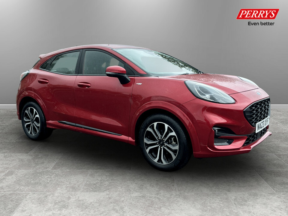 Ford Puma 1.0 Ecoboost Hybrid Mhev St-line Dct Red