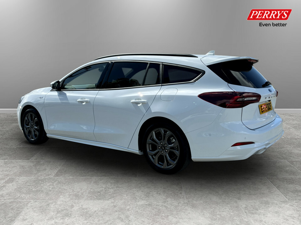 Ford Focus Ford Focus 1.0 Ecoboost Hybrid Mhev St-line EA75DZF White #5