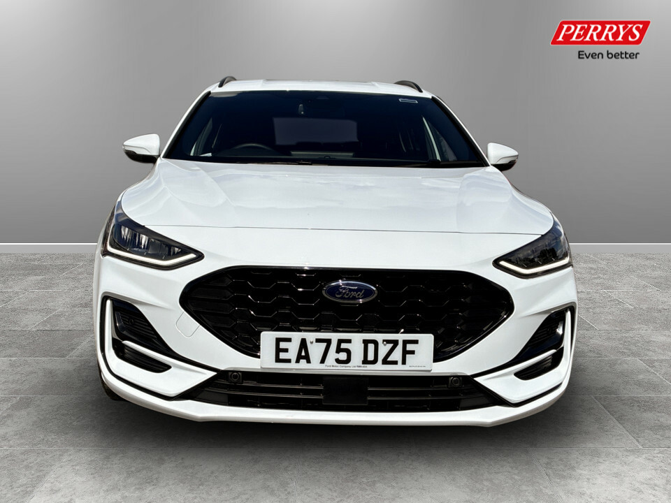 Ford Focus Ford Focus 1.0 Ecoboost Hybrid Mhev St-line EA75DZF White #2