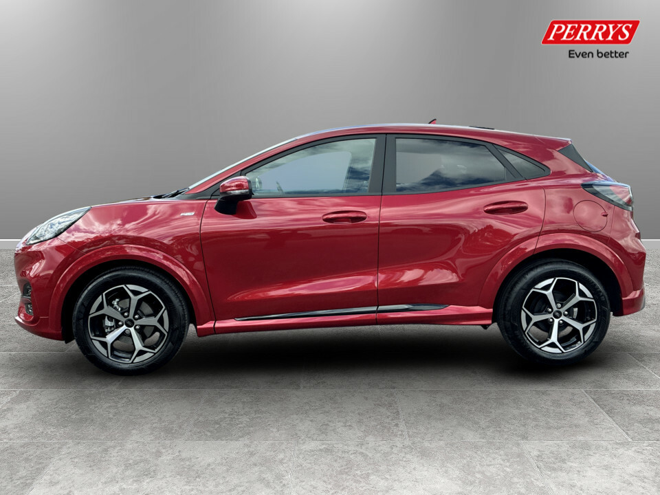 Ford Puma 1.0 Ecoboost Hybrid Mhev St-line WA26HLP Red #4