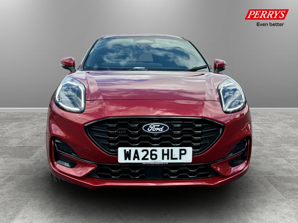 Ford Puma 1.0 Ecoboost Hybrid Mhev St-line WA26HLP Red #2
