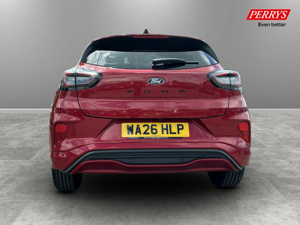 Ford Puma 1.0 Ecoboost Hybrid Mhev St-line WA26HLP Red #6