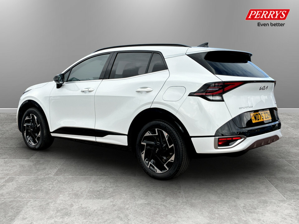 Kia Sportage 1.6T Gdi 241 Phev Gt-line Awd MD75ZZH White #5