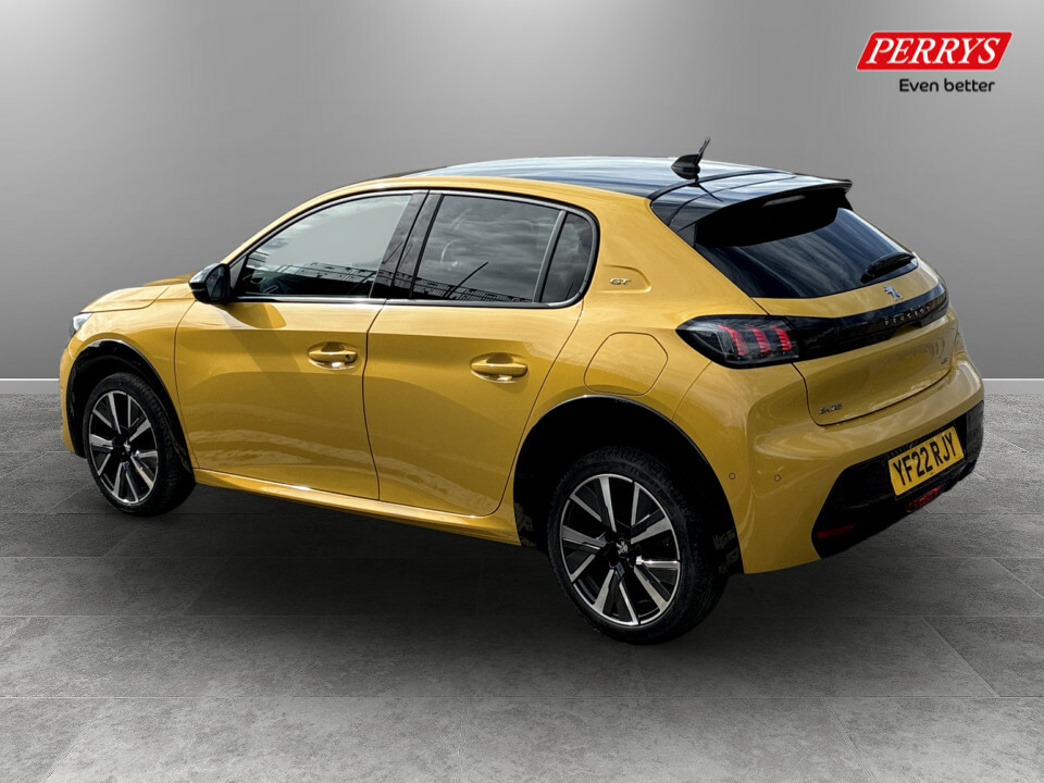 Peugeot 208 1.2 Puretech 100 Gt YF22RJY Yellow #5