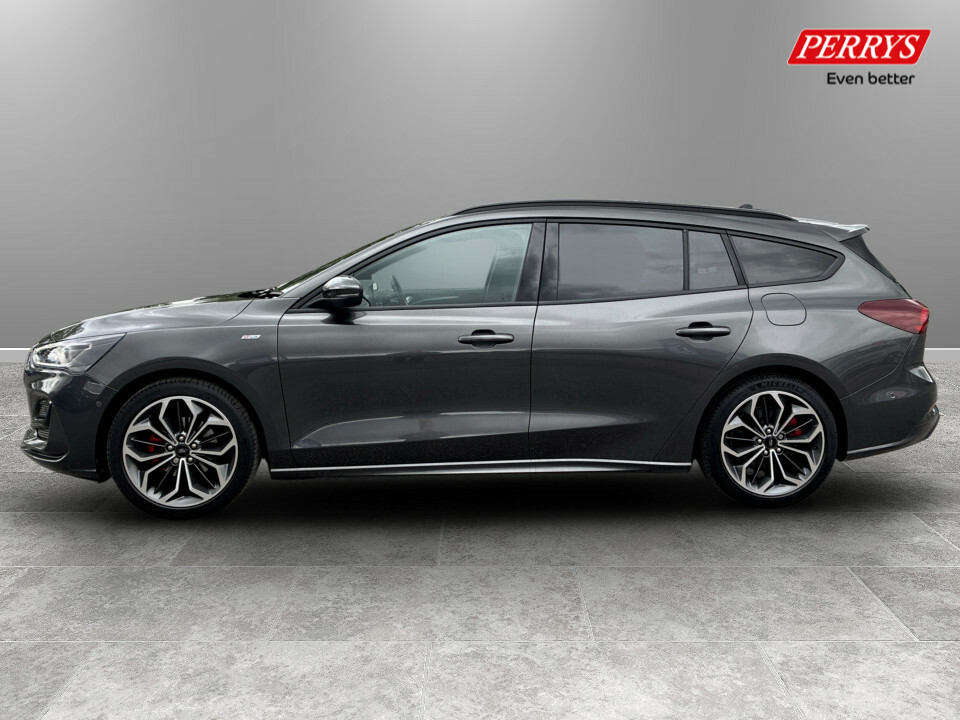 Ford Focus 1.0 Ecoboost Hybrid Mhev 155 St-line X EN25OCX Grey #4