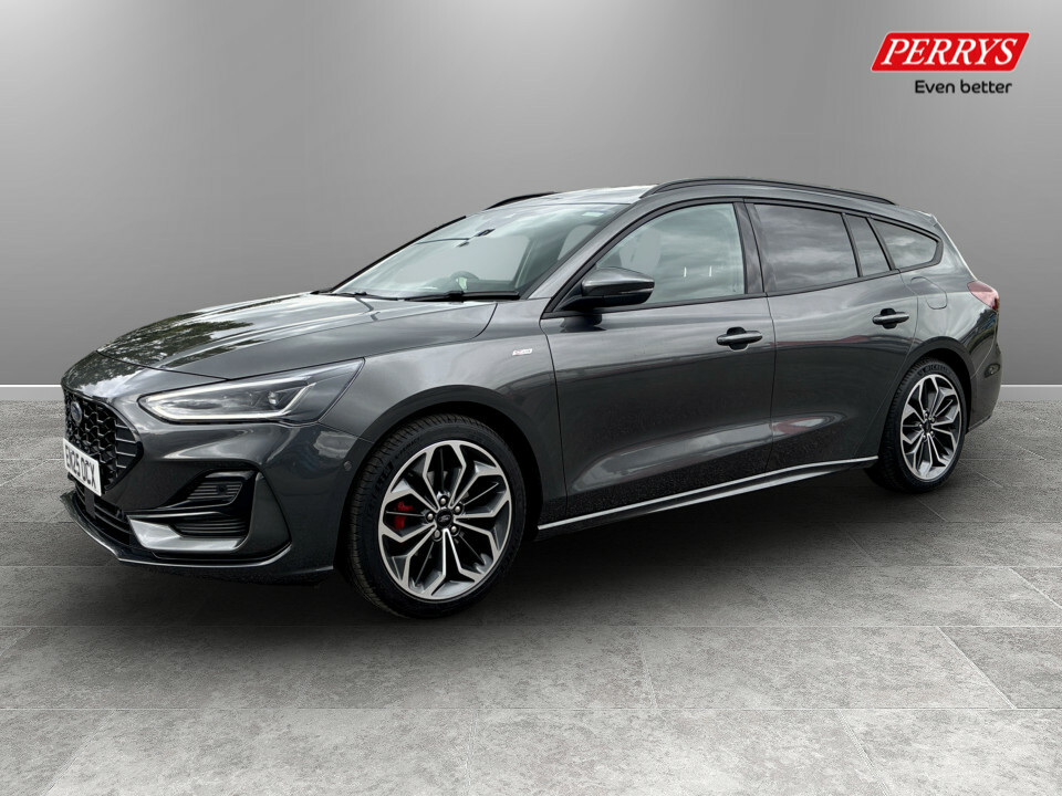Ford Focus 1.0 Ecoboost Hybrid Mhev 155 St-line X EN25OCX Grey #3