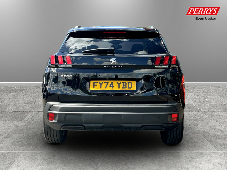 Peugeot 3008 1.6 Hybrid 180 Active E-eat8 FY74YBD Black #6