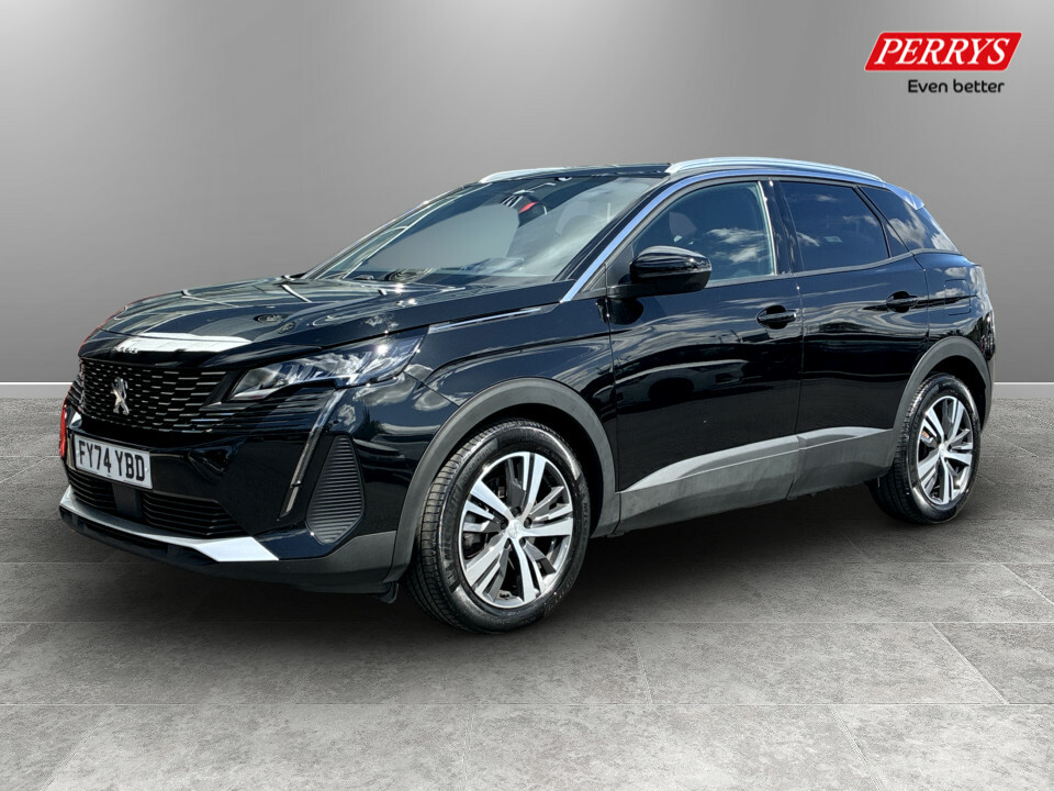 Peugeot 3008 1.6 Hybrid 180 Active E-eat8 FY74YBD Black #3
