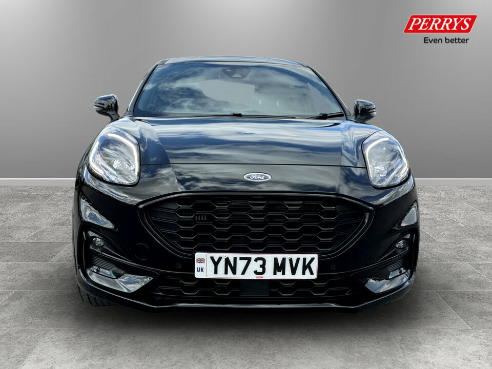 Ford Puma 1.0 Ecoboost Hybrid Mhev St-line Dct YN73MVK Black #2