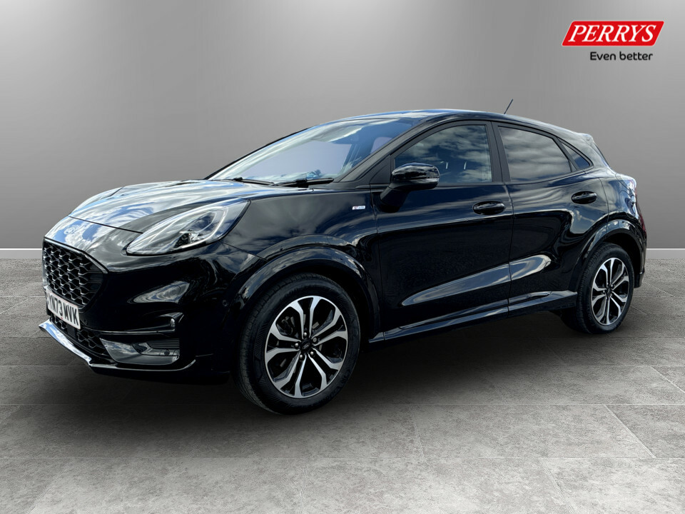 Ford Puma 1.0 Ecoboost Hybrid Mhev St-line Dct YN73MVK Black #3
