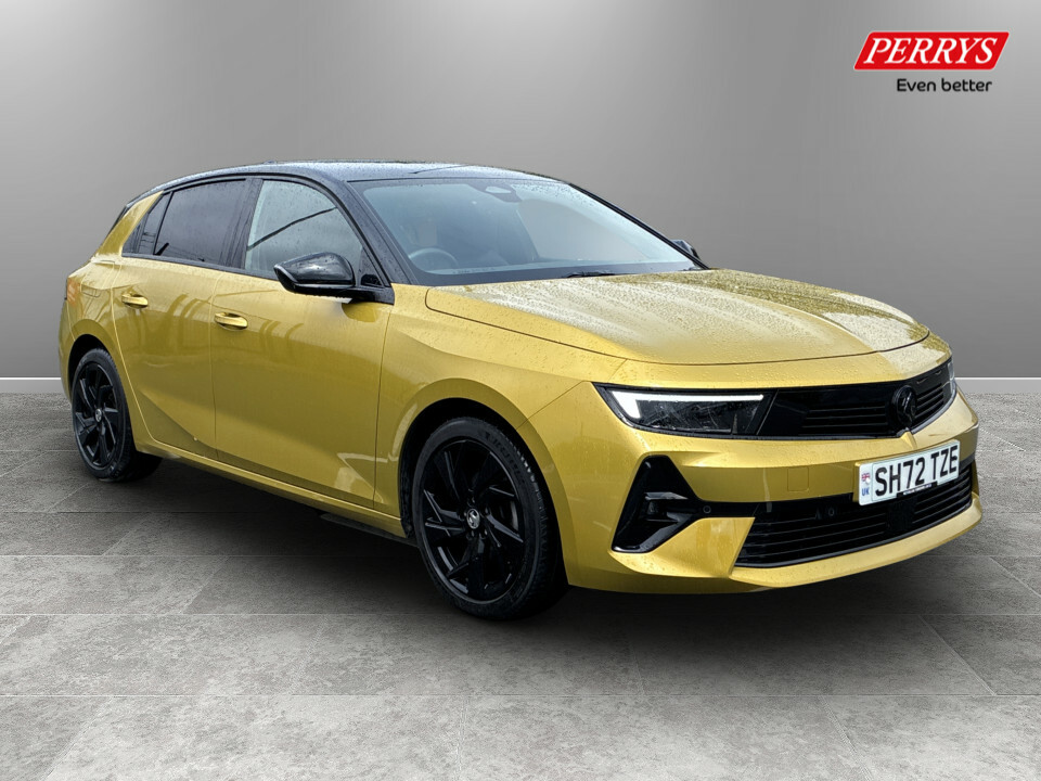 Vauxhall Astra 1.2 Turbo 130 Gs Line Yellow