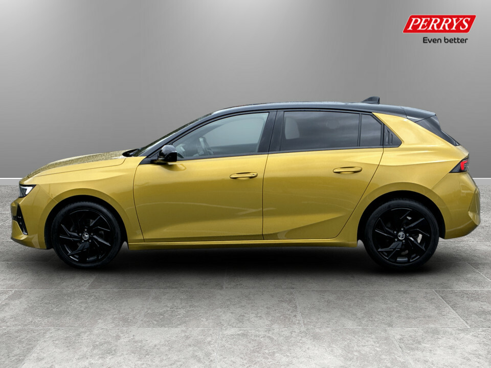 Vauxhall Astra 1.2 Turbo 130 Gs Line SH72TZE Yellow #4