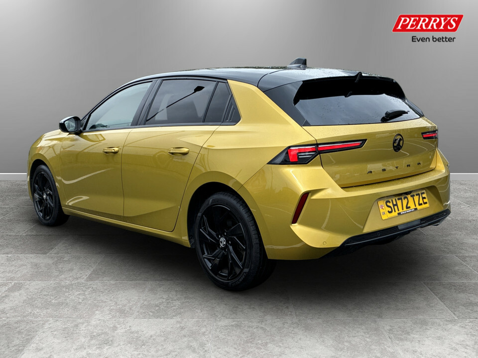 Vauxhall Astra 1.2 Turbo 130 Gs Line SH72TZE Yellow #5