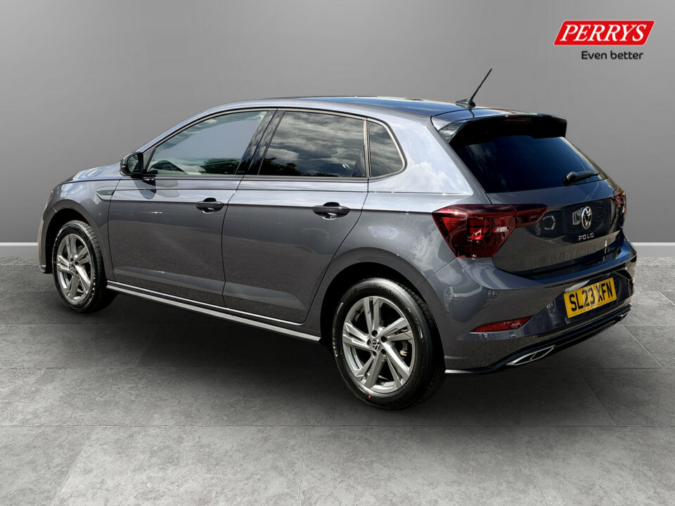 Volkswagen Polo 1.0 Tsi 110 R-line Dsg SL23XFN Grey #5