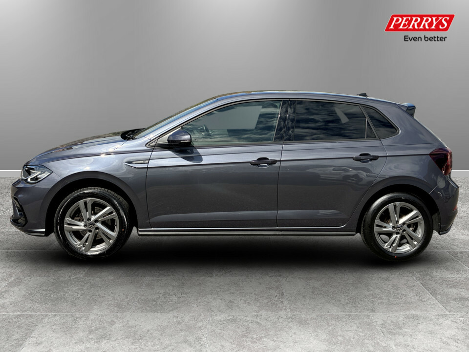 Volkswagen Polo 1.0 Tsi 110 R-line Dsg SL23XFN Grey #4