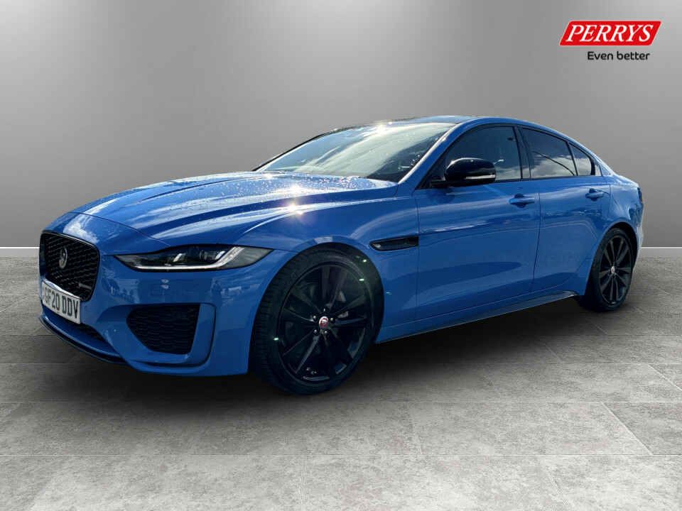 Jaguar XE S Blue #3