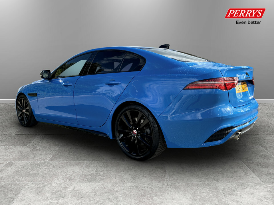 Jaguar XE S Blue #5