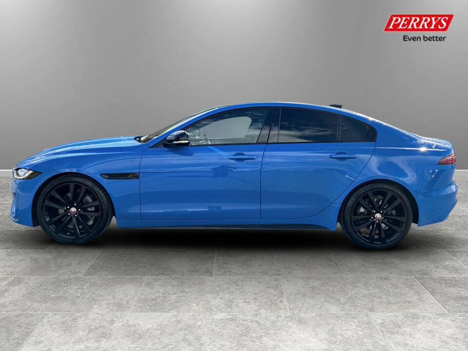 Jaguar XE S Blue #4
