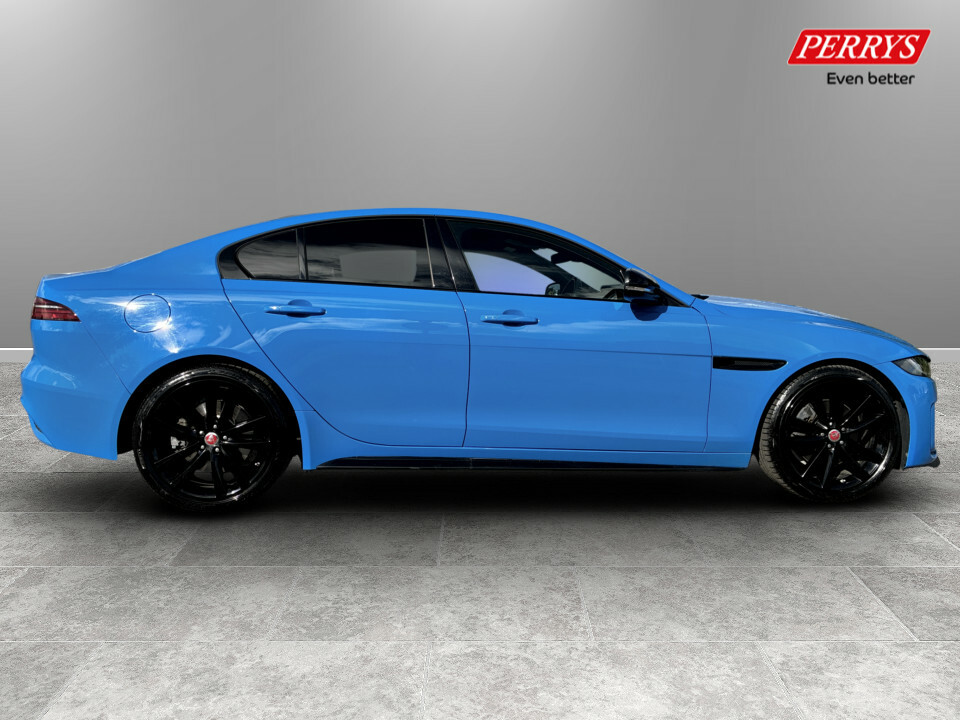 Jaguar XE S Blue #8