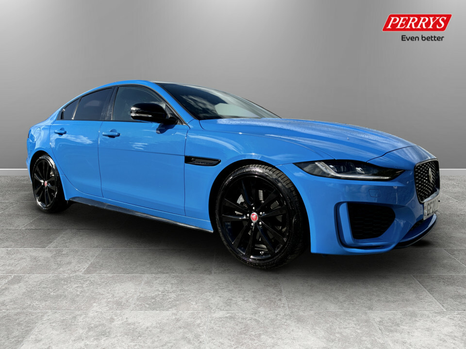 Jaguar XE S Blue #1