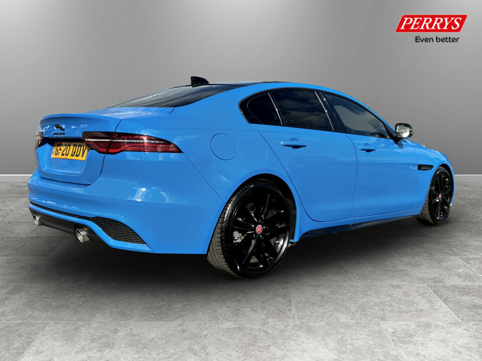 Jaguar XE S Blue #7