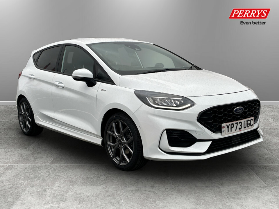 Ford Fiesta 1.0 Ecoboost St-line White