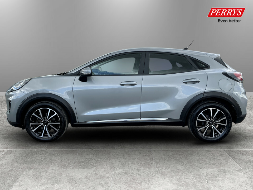 Ford Puma 1.0 Ecoboost Hybrid Mhev Titanium CX23YPF Silver #4