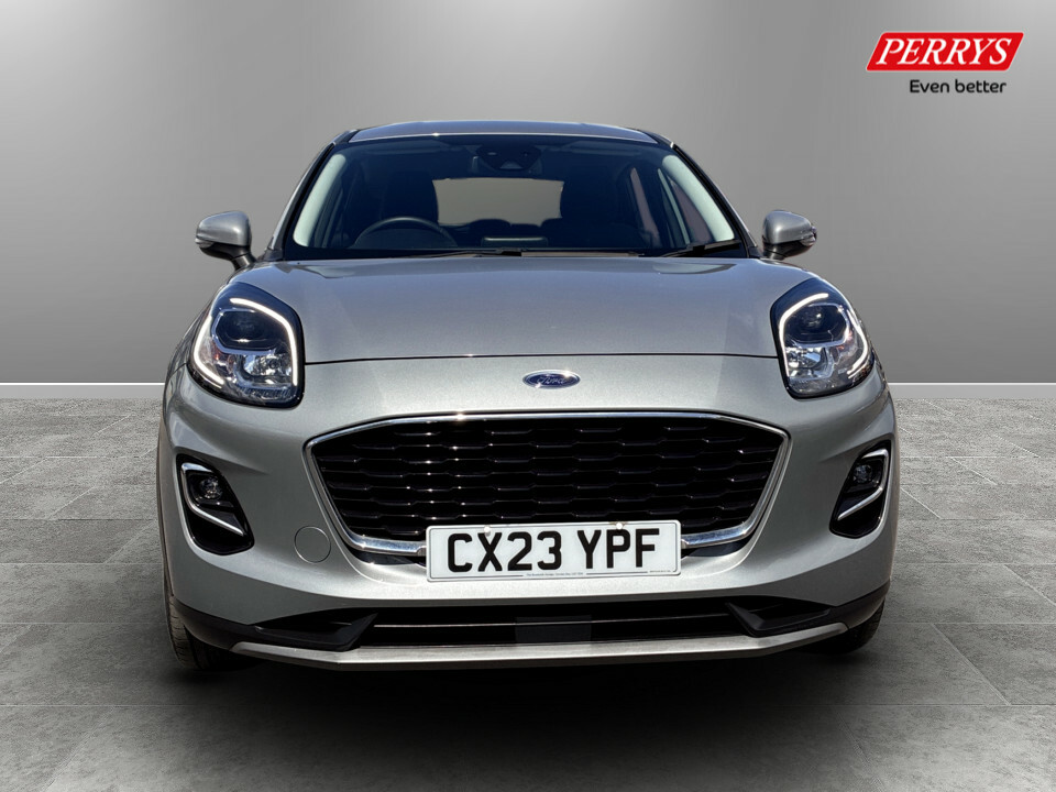 Ford Puma 1.0 Ecoboost Hybrid Mhev Titanium CX23YPF Silver #2