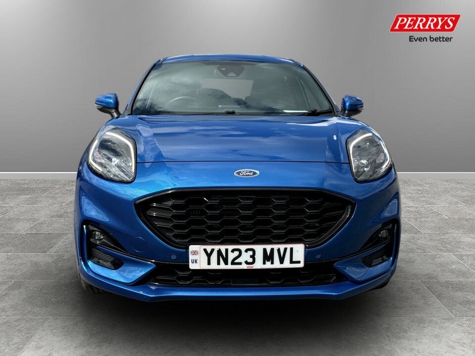 Ford Puma 1.0 Ecoboost Hybrid Mhev St-line X Dct YN23MVL Blue #2