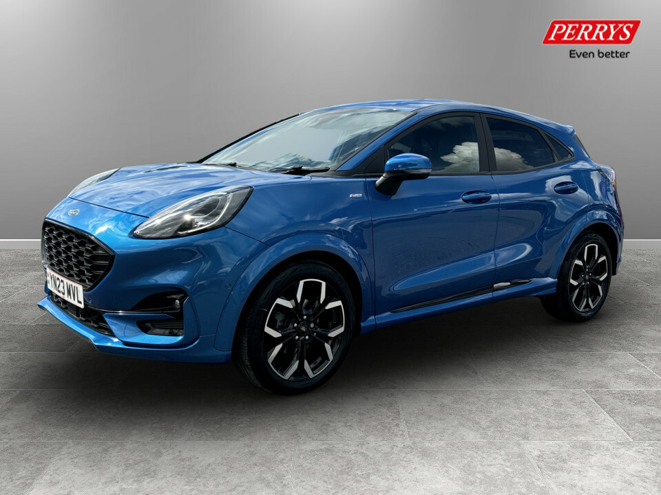 Ford Puma 1.0 Ecoboost Hybrid Mhev St-line X Dct YN23MVL Blue #3