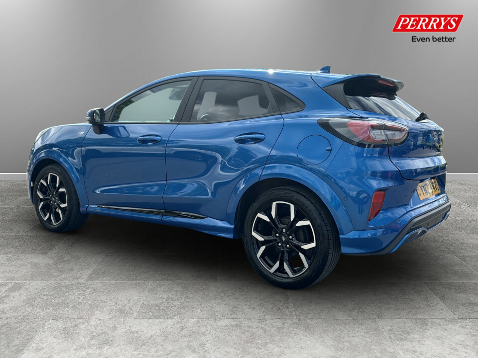 Ford Puma 1.0 Ecoboost Hybrid Mhev St-line X Dct YN23MVL Blue #5