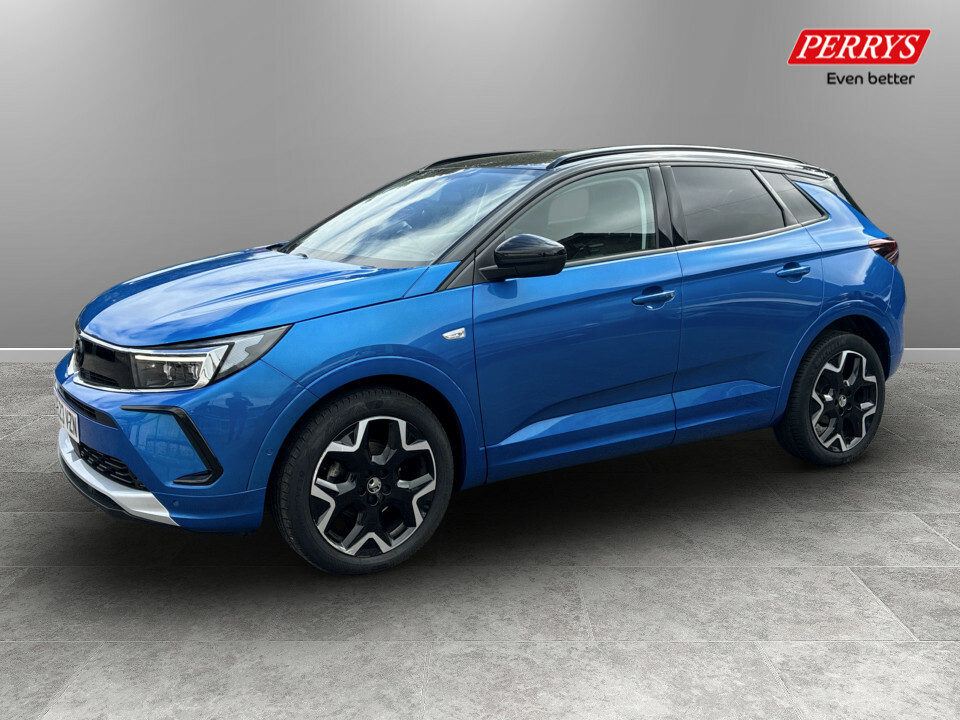 Vauxhall Grandland 1.2 Turbo Ultimate YE23VZN Blue #3