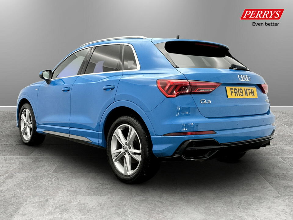 Audi Q3 40 Tdi Quattro S Line S Tronic FR19WTN Blue #5