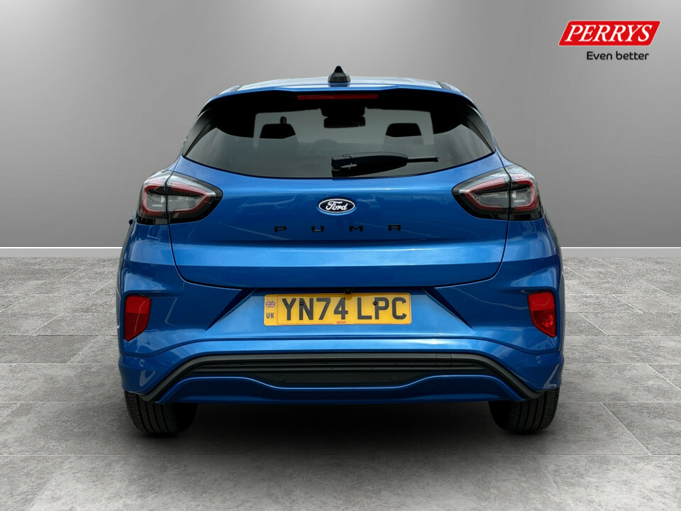 Ford Puma 1.0 Ecoboost Hybrid Mhev 155 St-line X Dct YN74LPC Blue #6
