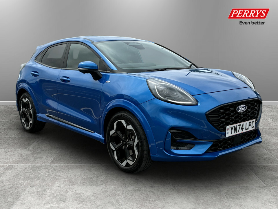 Ford Puma 1.0 Ecoboost Hybrid Mhev 155 St-line X Dct YN74LPC Blue