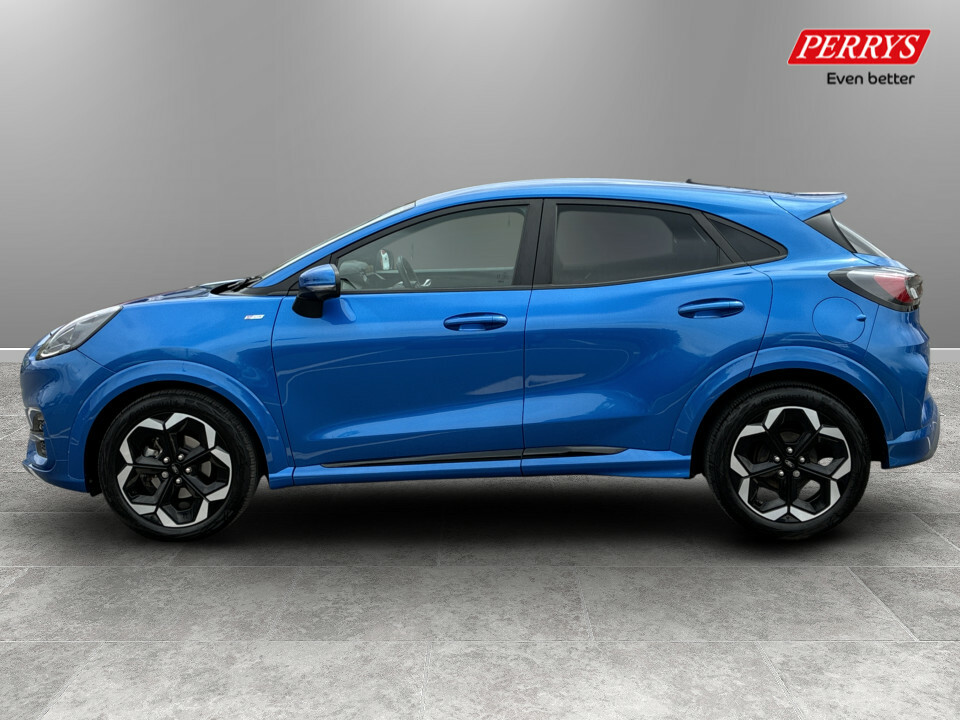 Ford Puma 1.0 Ecoboost Hybrid Mhev 155 St-line X Dct YN74LPC Blue #4