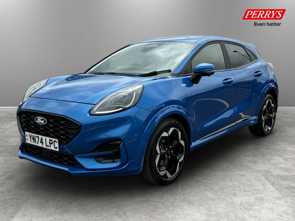 Ford Puma 1.0 Ecoboost Hybrid Mhev 155 St-line X Dct YN74LPC Blue #3