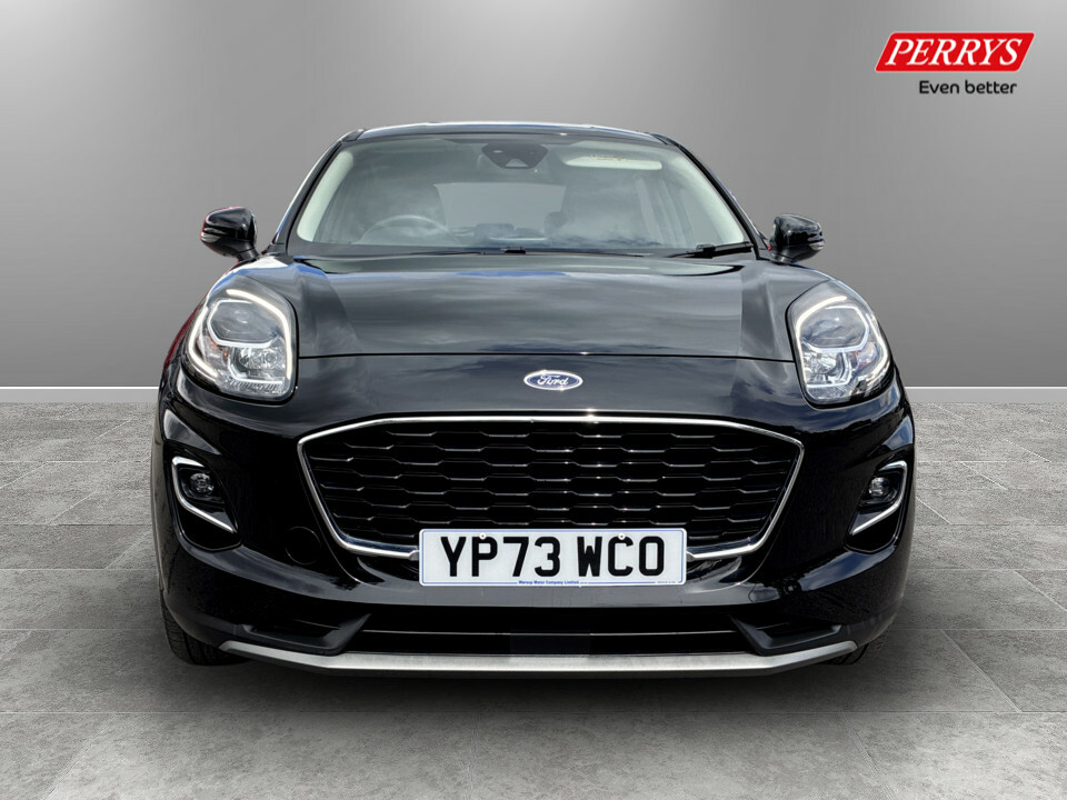 Ford Puma 1.0 Ecoboost Hybrid Mhev Titanium YP73WCO Black #2