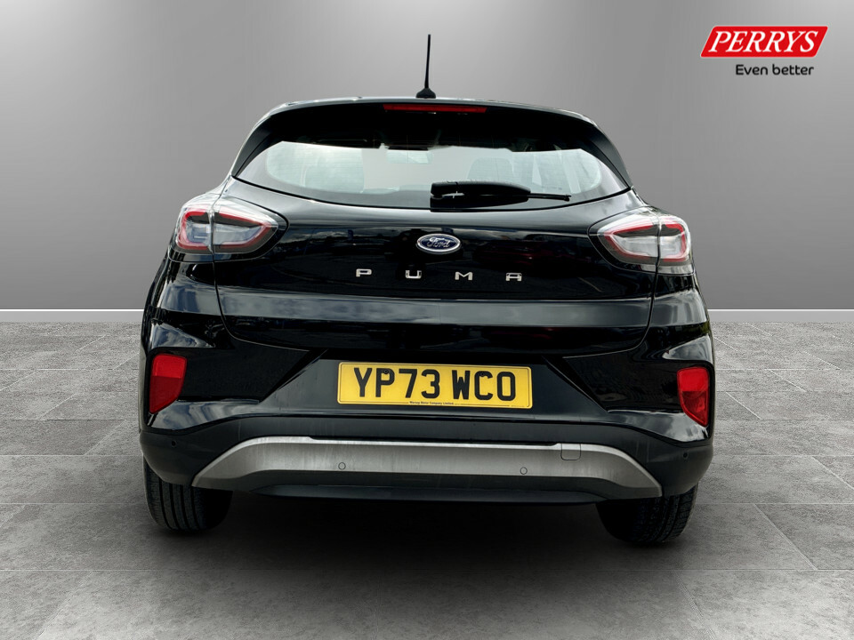 Ford Puma 1.0 Ecoboost Hybrid Mhev Titanium YP73WCO Black #6