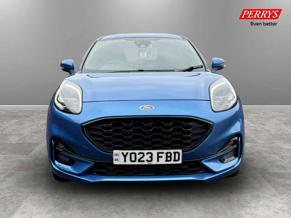 Ford Puma 1.0 Ecoboost Hybrid Mhev St-line YO23FBD Blue #2