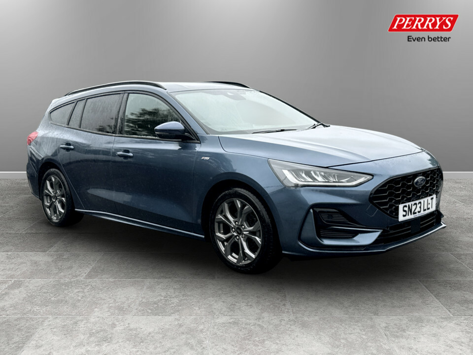 Ford Focus Focus St-line Estate 1.0L Ecoboost 155Ps Mhev Fwd Blue