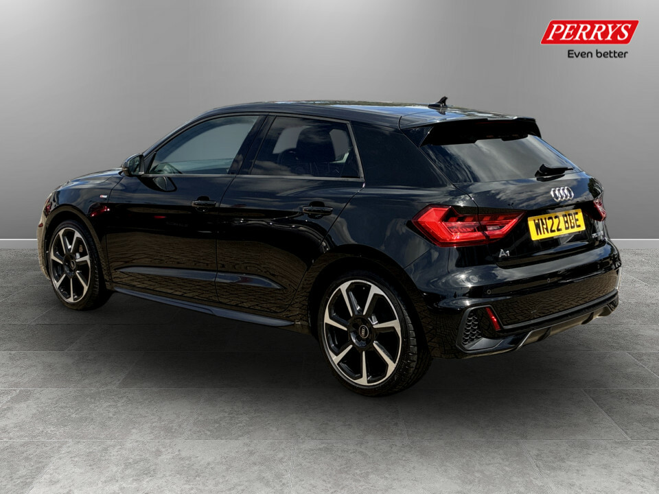 Audi A1 25 Tfsi Black Edition S Tronic WN22BBE Black #5