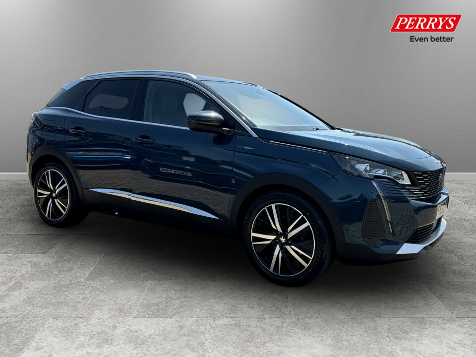 Peugeot 3008 1.6 Hybrid4 300 Gt E-eat8 FE22KWB Blue