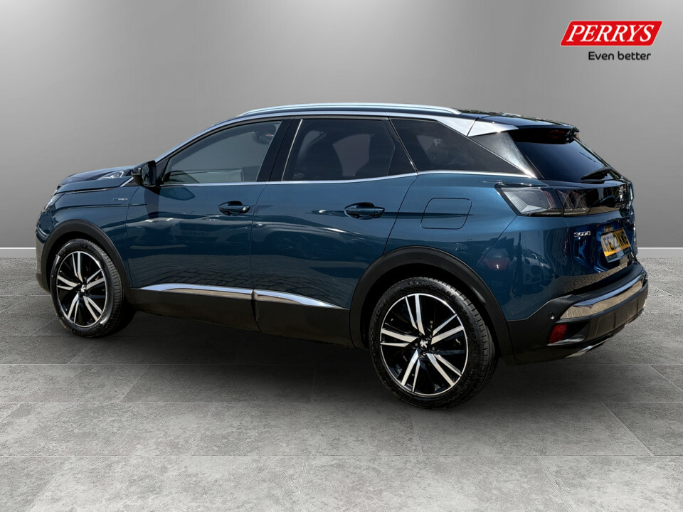 Peugeot 3008 1.6 Hybrid4 300 Gt E-eat8 FE22KWB Blue #5