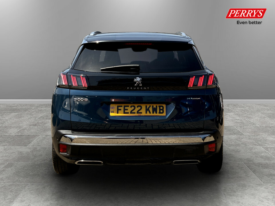 Peugeot 3008 1.6 Hybrid4 300 Gt E-eat8 FE22KWB Blue #6