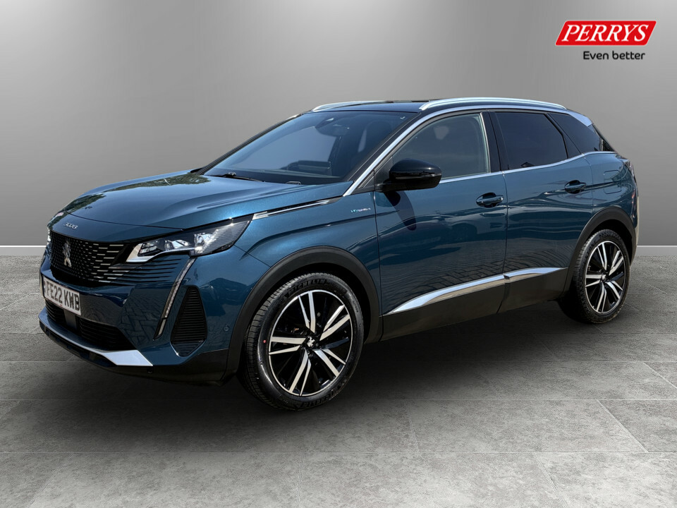Peugeot 3008 1.6 Hybrid4 300 Gt E-eat8 FE22KWB Blue #3