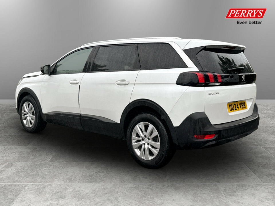 Peugeot 5008 1.5 Bluehdi Active Premium Eat8 DU24VRK White #5